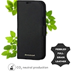 Immagine di Cover pelle Nero DBRAMANTE 1928 New York - iPhone 15 - Night Black NY61NIBL5674