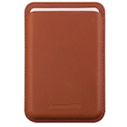 Immagine di Cover pelle marrone DBRAMANTE 1928 Leather wallet with MagSafe - Tan ROCCGT001895