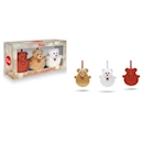 Immagine di 3 trudi charms orso xmas