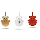 Immagine di 3 trudi charms orso xmas