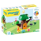 Immagine di Costruzioni PLAYMOBIL 1.2.3 & Disney: La casa sull'albero di Winnie e Pi 71316