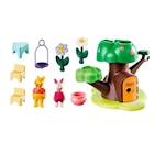 Immagine di Costruzioni PLAYMOBIL 1.2.3 & Disney: La casa sull'albero di Winnie e Pi 71316