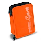 Immagine di 3 zip pencil case orange