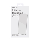 Immagine di Proteggi schermo full glass vetro temperato CELLY FULLGLASS - Apple iPhone 15 Pro [IPHONE 15 CASES]