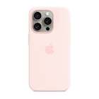 Immagine di Cover MagSafe in silicone per iPhone 15 Pro Max rosa confetto