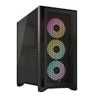 Immagine di Cabinet midi-tower Nero CORSAIR Mid-Tower Case iCUE 4000D RGB AIRFLOW, Black CC-9011240-WW