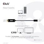 Immagine di HDMI 2.0 to USB-C 4K adapter m/f