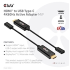 Immagine di HDMI 2.0 to USB-C 4K adapter m/f