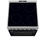 Immagine di Cucina con forno a gas e piano elettrico 57 litri 60 cm Grigio ELECTROLUX LKR620066X 943005698