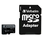 Immagine di Memory Card micro sd 128GB VERBATIM Pro 47044