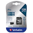 Immagine di Memory Card micro sd 128GB VERBATIM Pro 47044