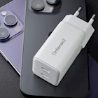 Immagine di Caricabatterie Bianco INTENSO POWER ADAPTER 2 USB-C GAN 40W 7804012