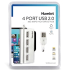 Immagine di Hub USB 2.0 4 porte alluminio