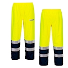 Immagine di Pantalone alta visibilità FR410 colore giallo/blu navy