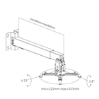 Immagine di Svp tapa 430/650mm white