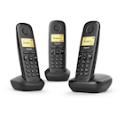 Immagine di Telefono cordless digitale GIGASET CORDLESS A170 TRIO NERO L36852H2802K111