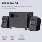 Immagine di Trust avora 2.1 speaker set