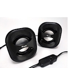 Immagine di Speaker USB 2.0 black red