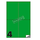 Immagine di Cf400 etichette verde 105x148