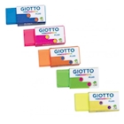 Immagine di Barattolo minigomme GIOTTO FLUO colori assortiti