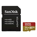 Immagine di Memory Card micro sd hc 32GB SANDISK EXTREME SDSQXAF032GGNMA