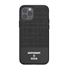 Immagine di Cover tpu + poliuretano nero SUPERDRY SUPERDRY - Apple iPhone 12 Pro/ iPhone 12 42585_