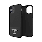 Immagine di Cover tpu + poliuretano nero SUPERDRY SUPERDRY - Apple iPhone 12 Mini 42584_SDY