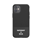 Immagine di Cover tpu + poliuretano nero SUPERDRY SUPERDRY - Apple iPhone 12 Mini 42584_SDY