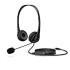 Immagine di Cuffie con filo Nero HP HP Wired 3.5mm Stereo Headset 428H6AA