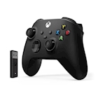 Immagine di Gamepad Nero MICROSOFT XBOX WIRELESS CONTROLLER + ADATTATORE WIRELESS PER 1VA-00002