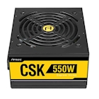 Immagine di Alimentatore per PC 550 w ANTEC ALIMENTATORE CSK550 EC 80+ BRONZE CSK-550-EC