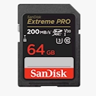 Immagine di Memory Card secure digital xc 64GB SANDISK SanDisk Extreme PRO SDHC e SDXC UHS-I 64GB SDSDXXU-064G-