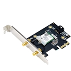 Immagine di Adattatore di rete ASUS PCE-AXE5400 - Adattatore WiFi 6E PCI-E con 2 anten PCE-AXE5400