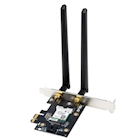 Immagine di Adattatore di rete ASUS PCE-AXE5400 - Adattatore WiFi 6E PCI-E con 2 anten PCE-AXE5400