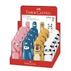 Immagine di Espositore gomme temperino ad un foro FABER CASTELL IMPRONTE fantasie assortite