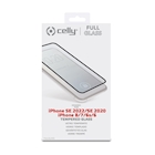 Immagine di Cover vetro temperato CELLY FULLGLASS - Apple iPhone SE 2022/ iPhone SE 2020 / FULLGLASSIPSEBK