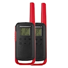 Immagine di Ricetrasmittente MOTOROLA WALKIE TALKIE T62 ROSSO 2PK 59T62REDPACK