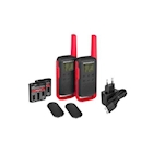 Immagine di Ricetrasmittente MOTOROLA WALKIE TALKIE T62 ROSSO 2PK 59T62REDPACK