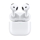 Immagine di AirPods 4 con cancellazione attiva del rumore bianco