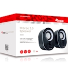 Immagine di Mini speaker USB 2.0 black red