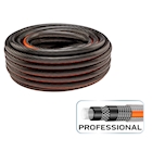 Immagine di Tubo da giardino NEO PROFESSIONAL 1/2" 20 metri antitorsione 6 strati max 30 bar nero/arancione