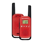 Immagine di Ricetrasmittente MOTOROLA WALKIE TALKIE T42 ROSSO 2PK 59T42REDPACK