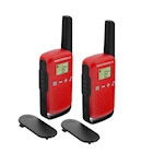 Immagine di Ricetrasmittente MOTOROLA WALKIE TALKIE T42 ROSSO 2PK 59T42REDPACK