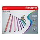 Immagine di Ast15 stabilo pen 68 col assort