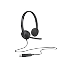 Immagine di Logitech USB headset h340 - cuffie con microfono - on-ear - cablato