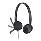 Immagine di Logitech USB headset h340 - cuffie con microfono - on-ear - cablato