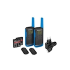 Immagine di Ricetrasmittente motorola walkie talkie t62 blu 2pk 59t62bluepack