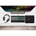 Immagine di Kit 4 in 1 tastiera gaming, cuffie con microfono, mouse gaming e mouse pad corsair bundle gaming