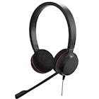 Immagine di Jabra evolve 20 ms duo usb, cancellazione di rumore, connettivita USB e comandi