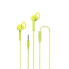 Immagine di Auricolari con filo sì 1 x jack 3,5mm Giallo CELLY UP400ACT - Stereo Sport Wired Earphones UP400ACTL